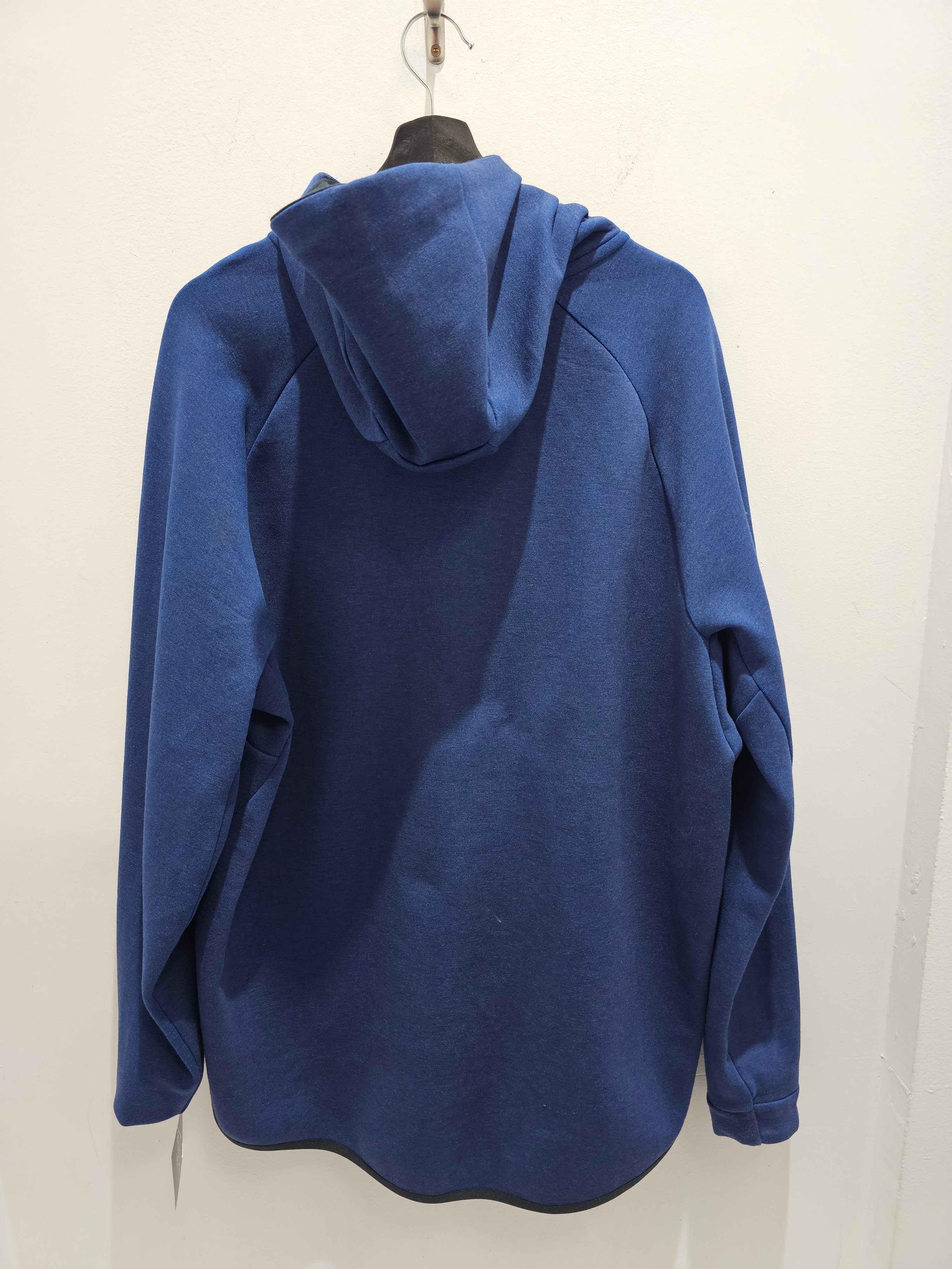 Nike sportswear tech fleece fullzip Cobalt blue hoodie