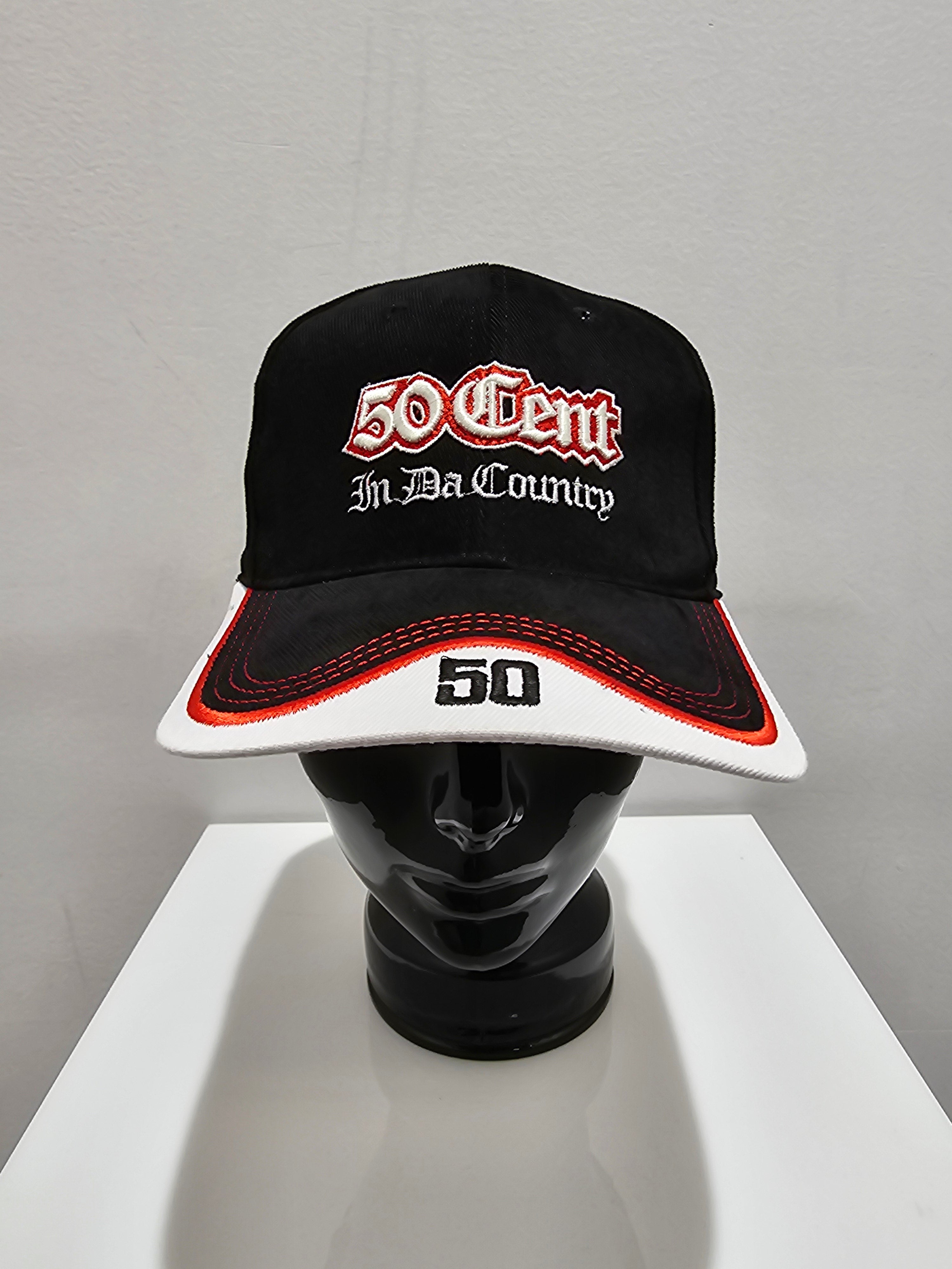 Vintage 50 cent in da country flexible fit hat
