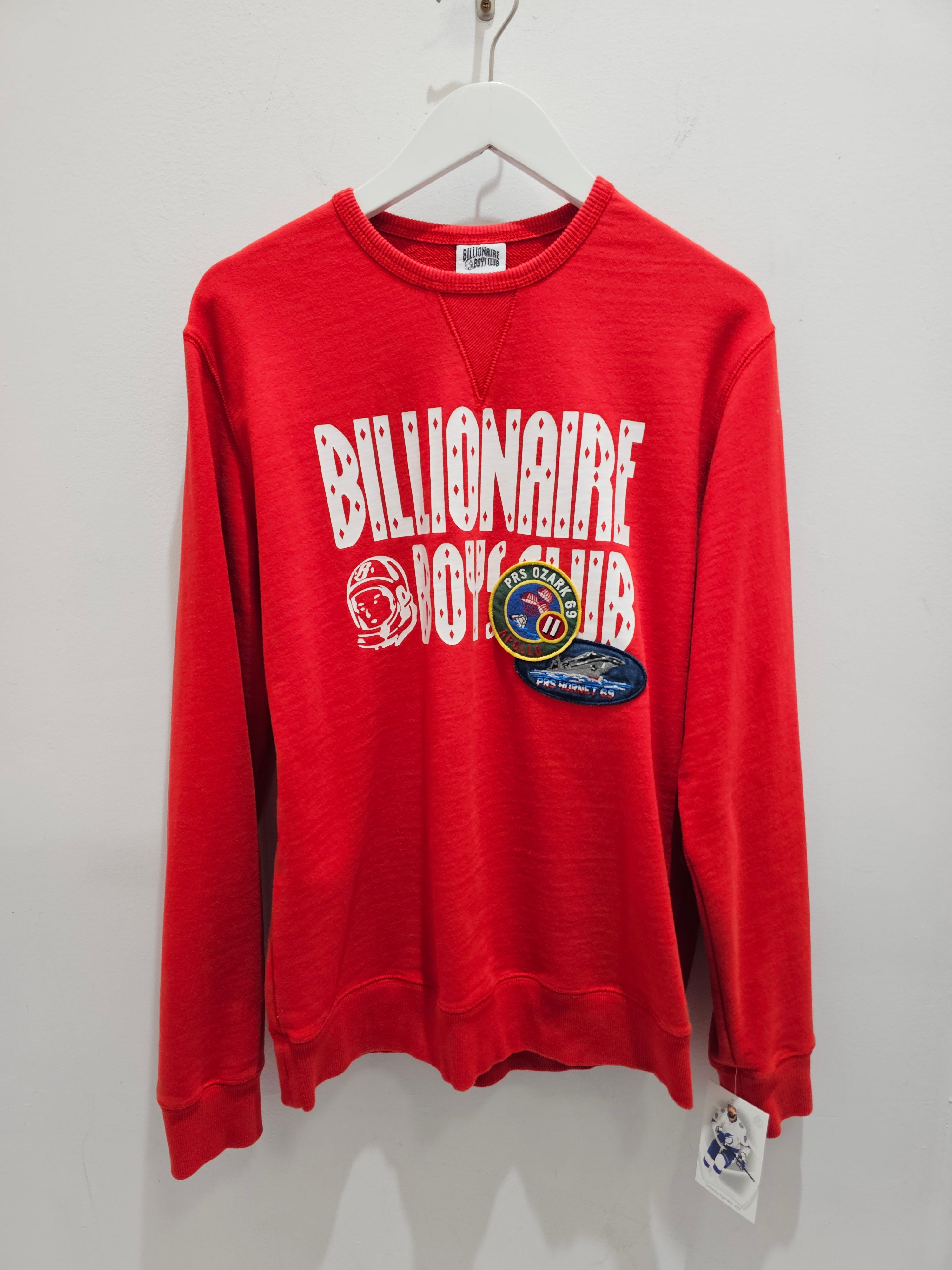 Billionaire Boys Club Apollo Hornet red pullover hoodie