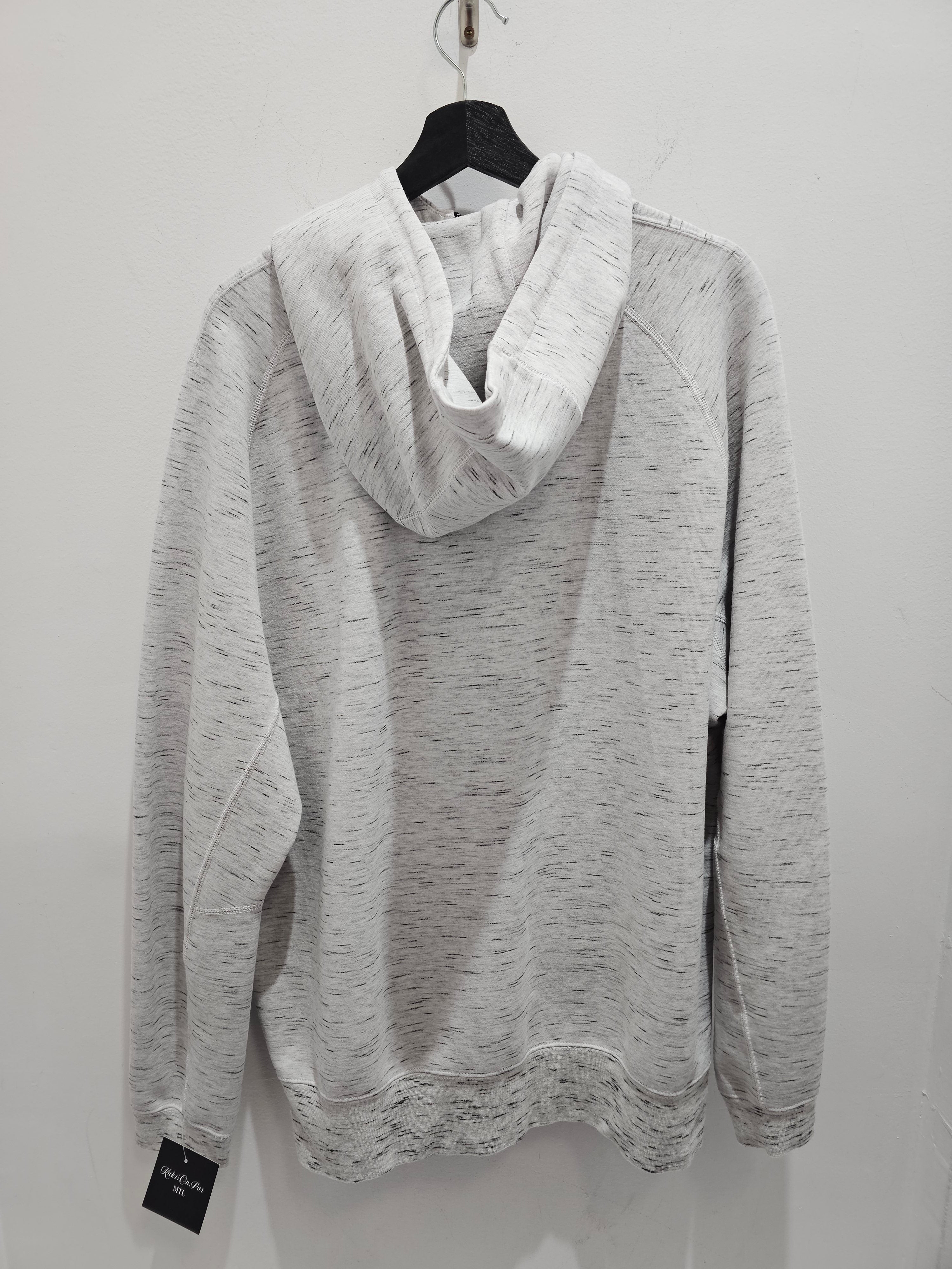 Nike sportswear tech fleece windrunner light grey heather fullzip hoodie