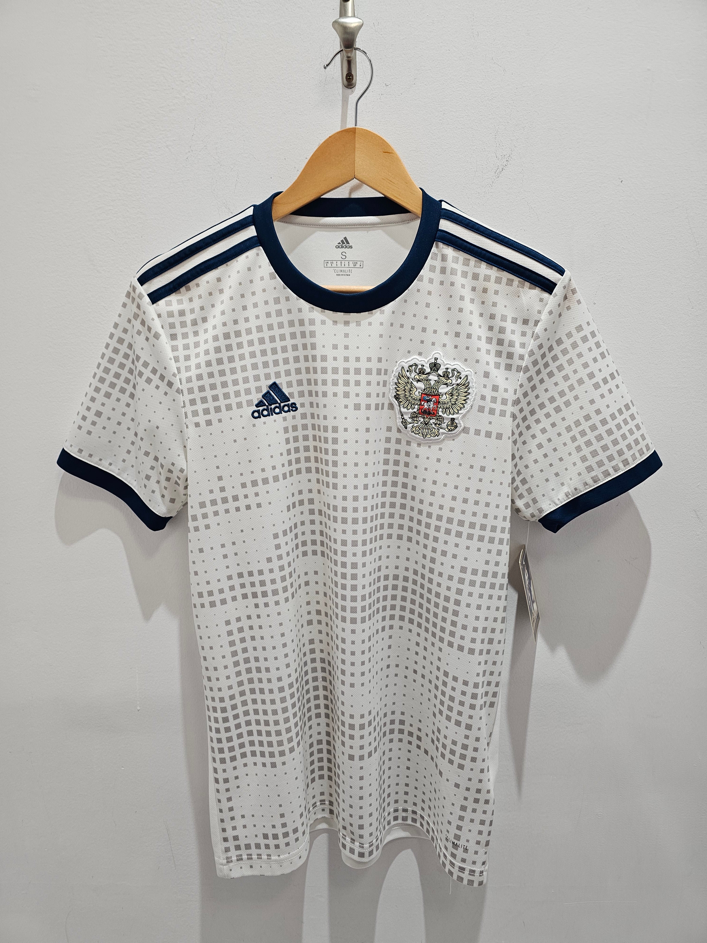 Adidas climalite Russia 🇷🇺 18'worldcup away soccer jersey kit