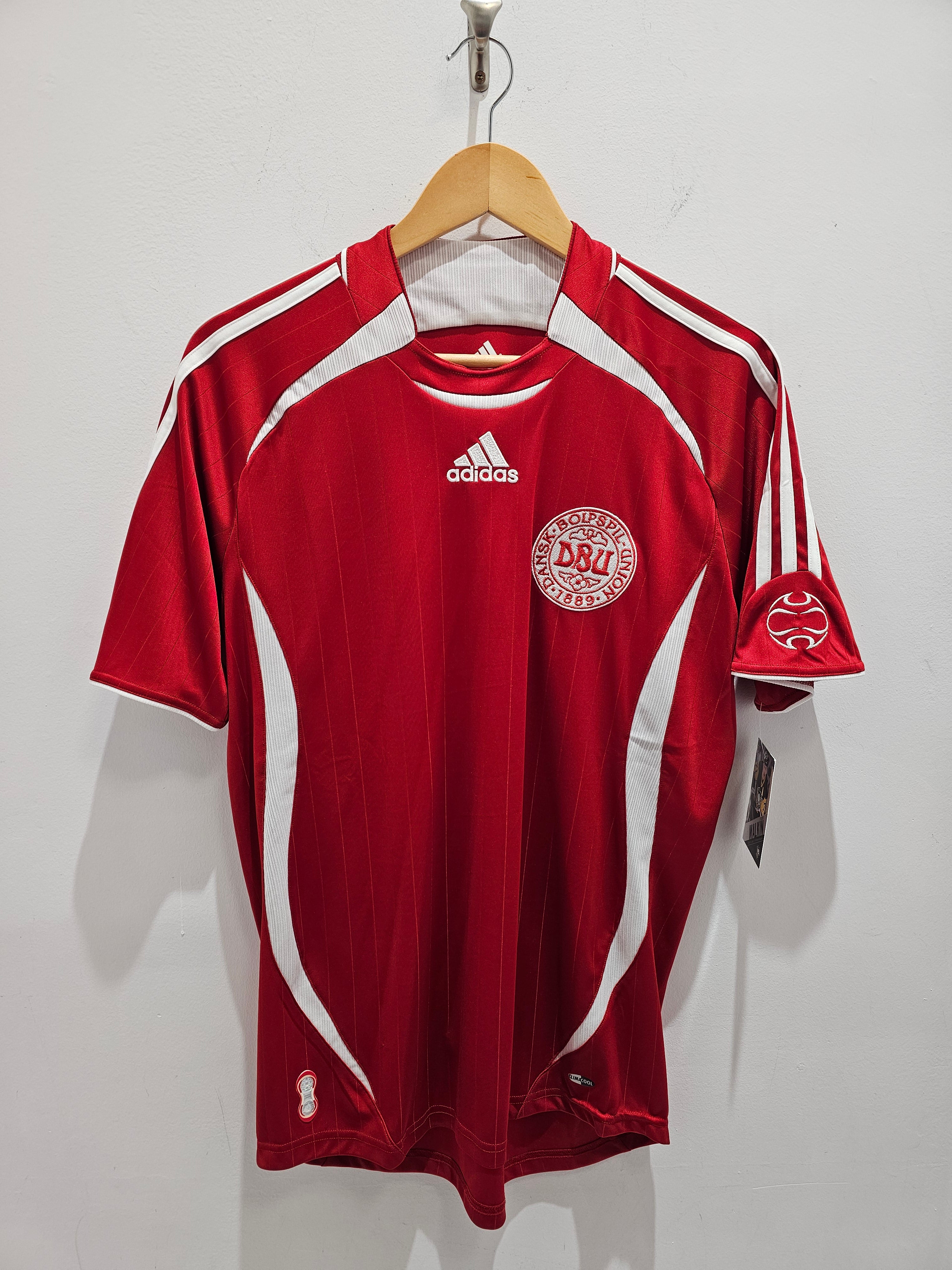 Adidas climacool Denmark 🇩🇰 06-08' home soccer jersey kit