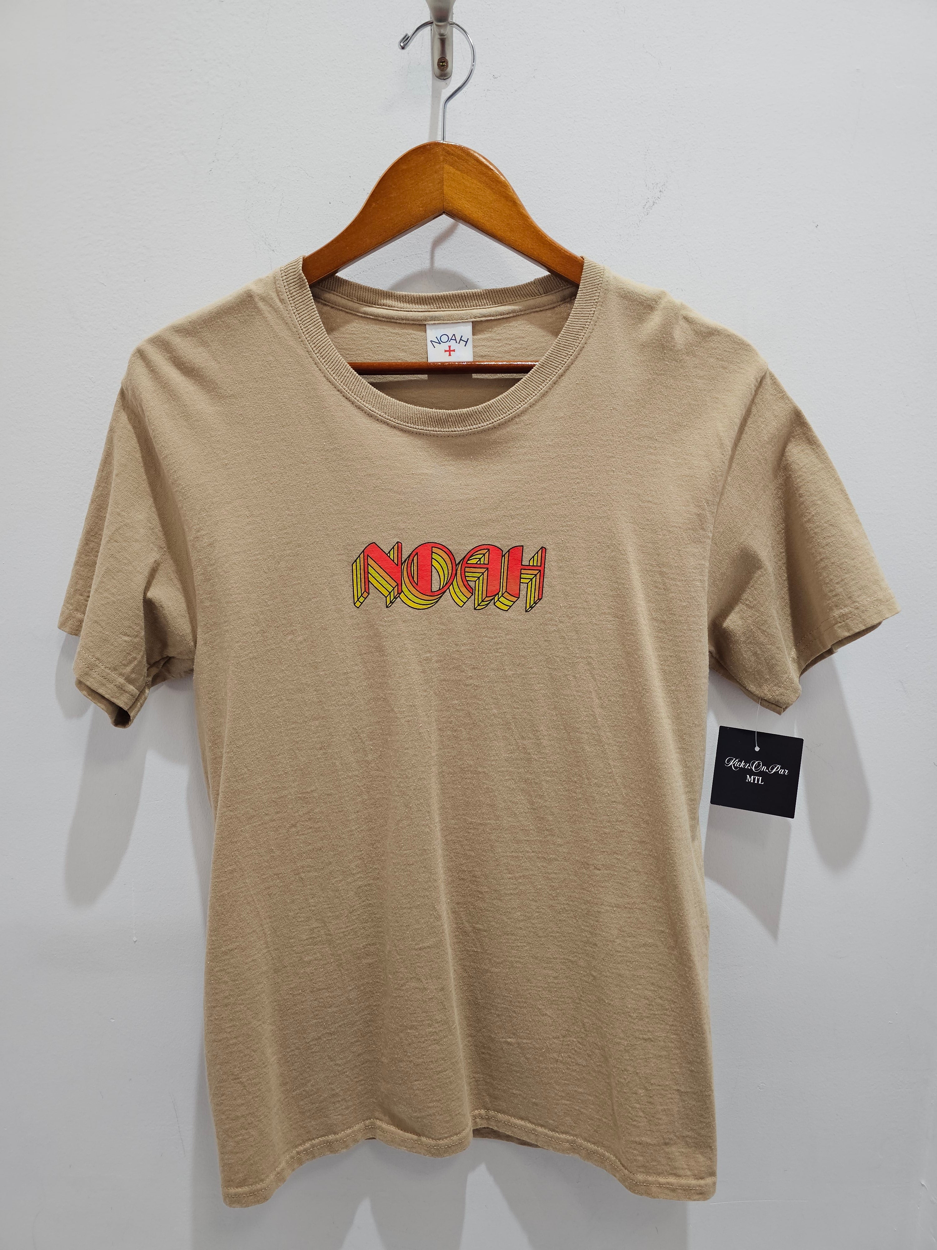 Noah beige stack brown tshirt
