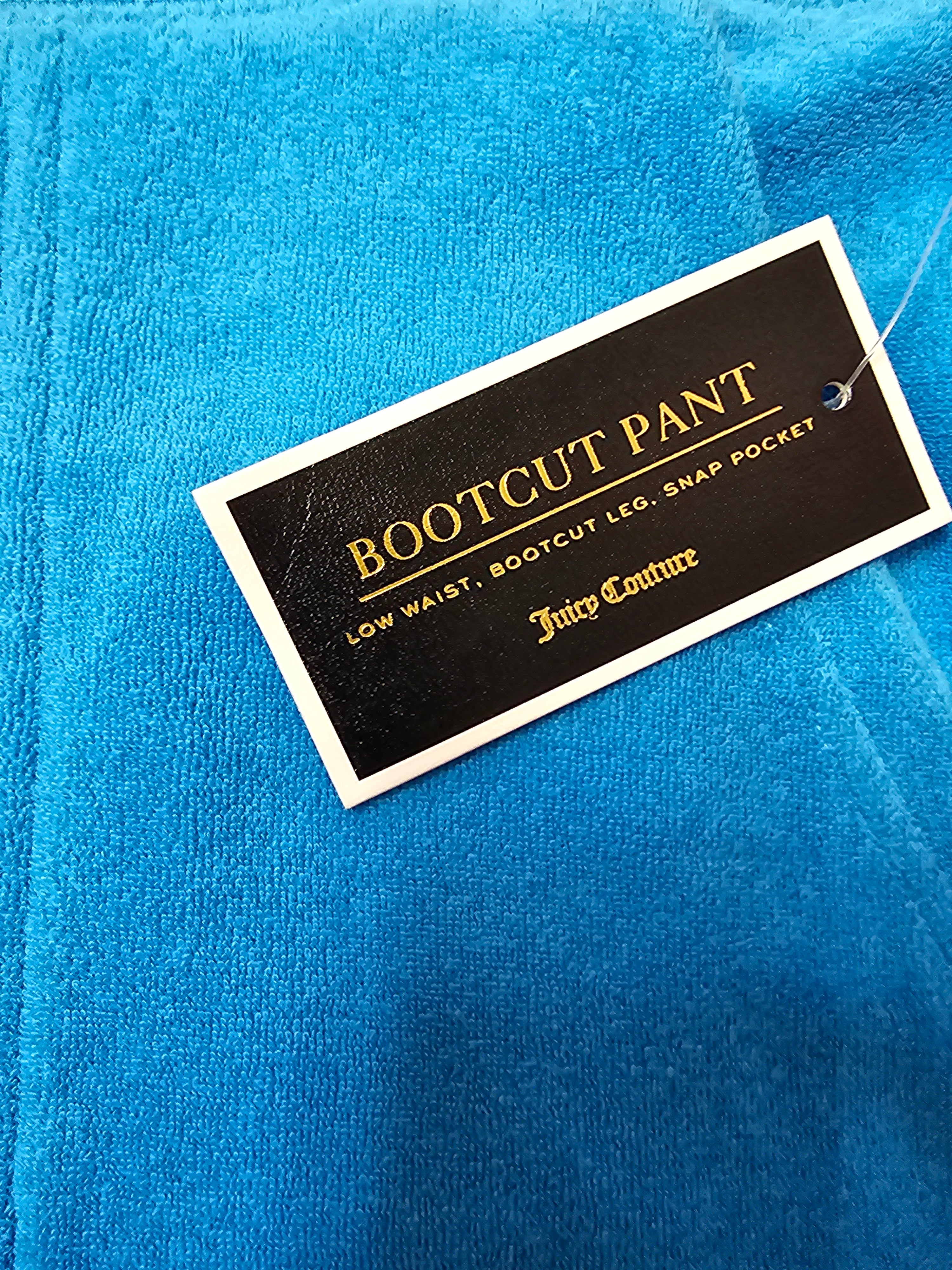 Juicy couture womens bootcut sky blue pants