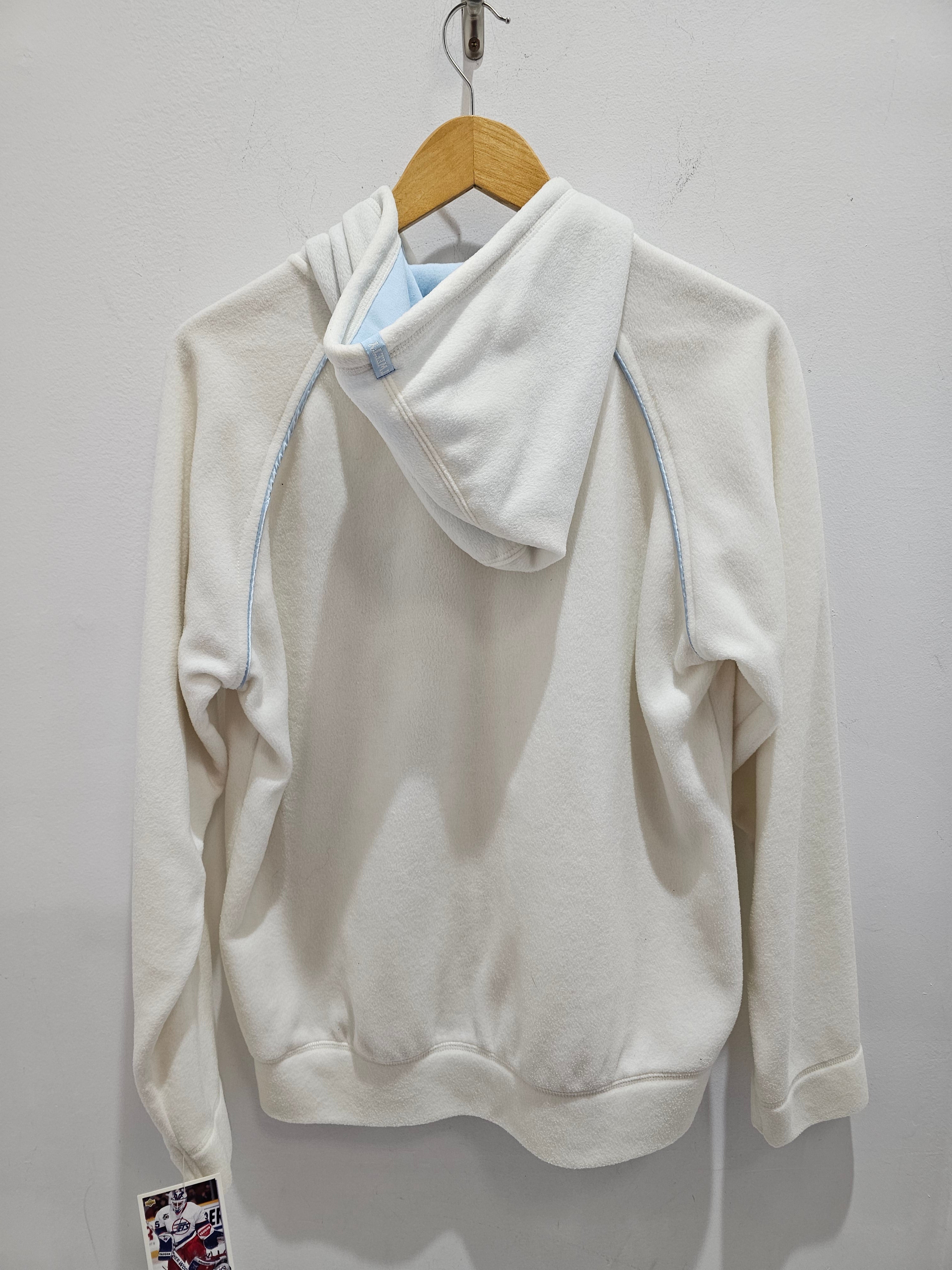 Vintage Looney tunes Tweety bird get it got it good off white light cream zipup hoodie