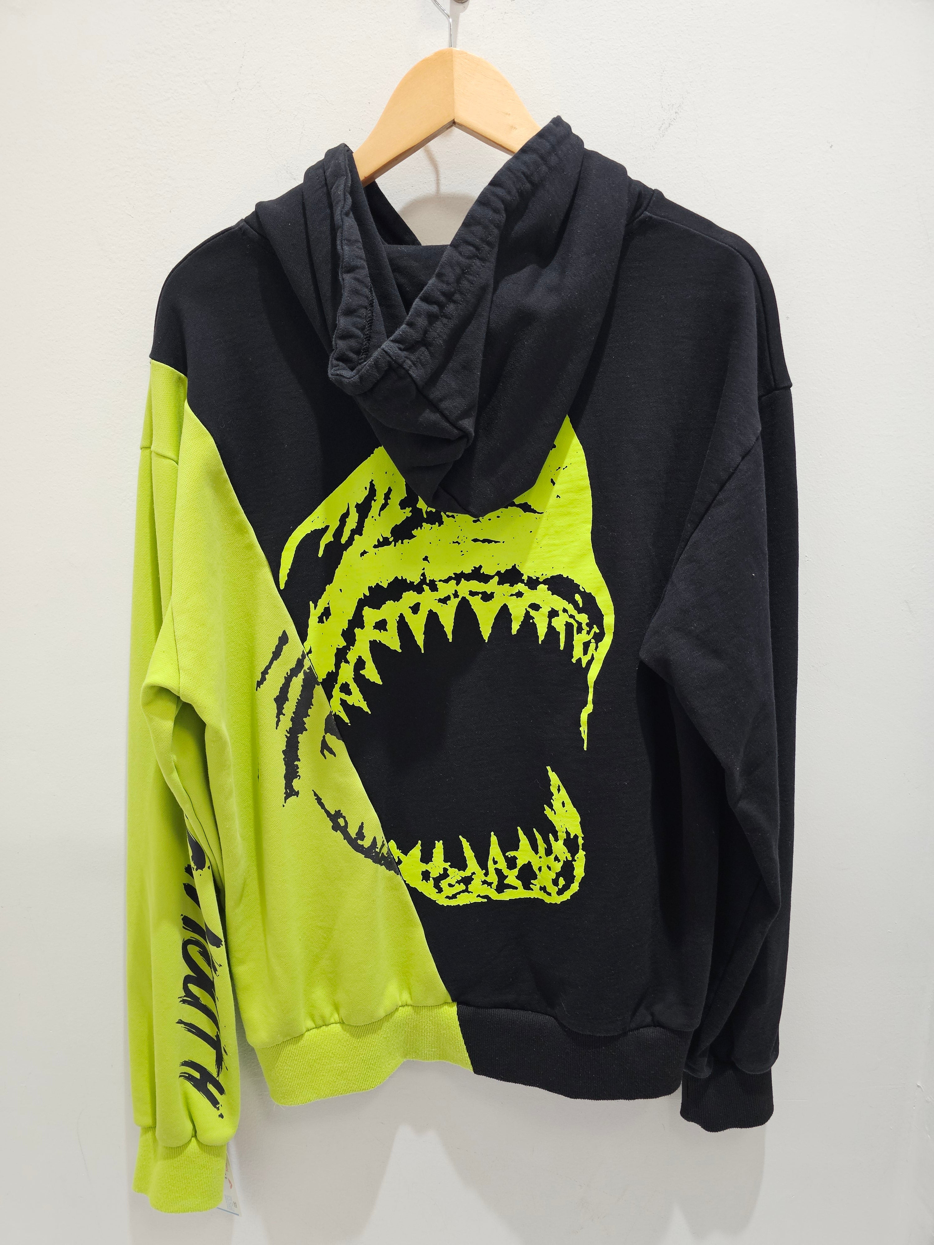 6ix9ine Tattletales Neon green graphic pullover hoodie