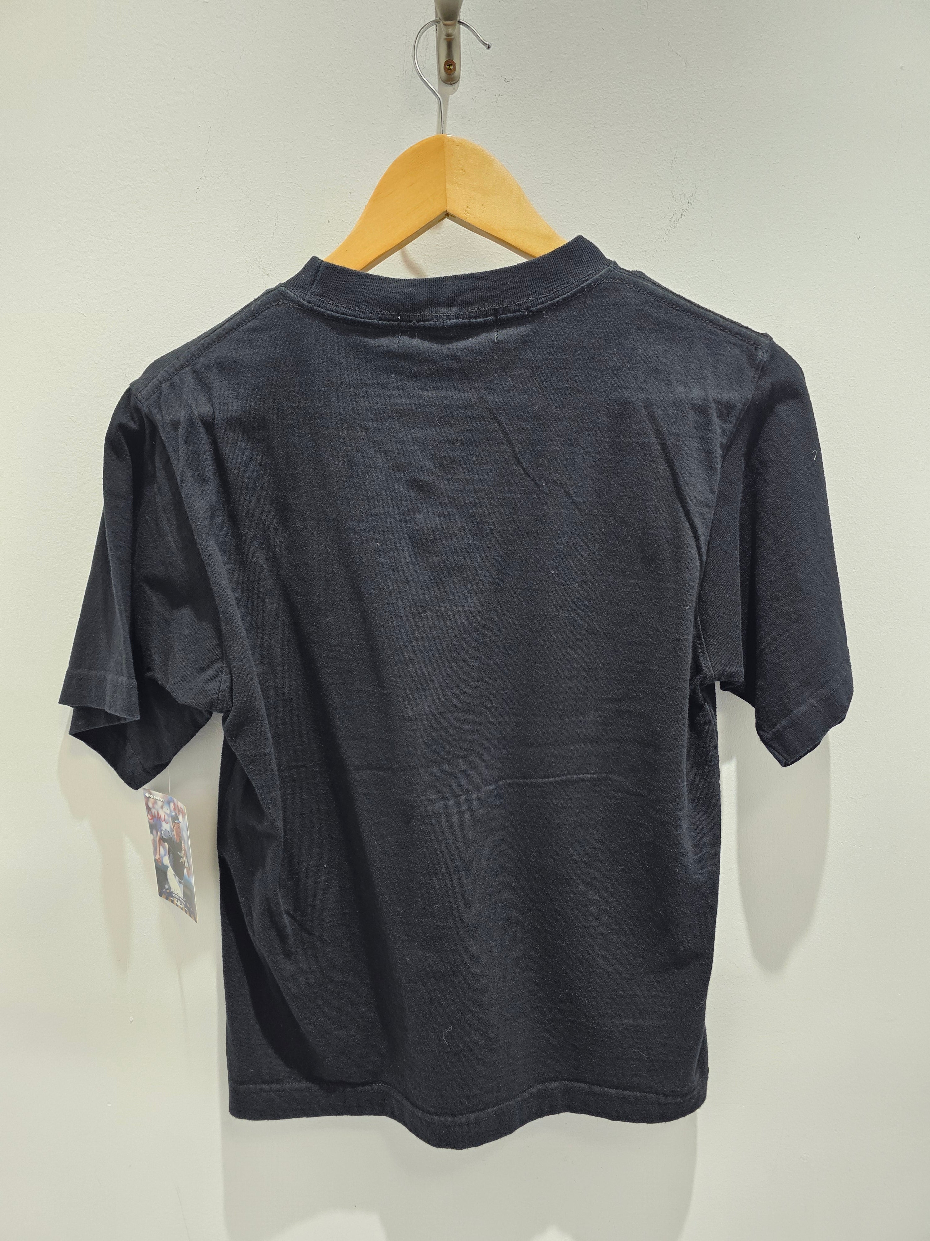 Silver star choppers black graphic tshirt