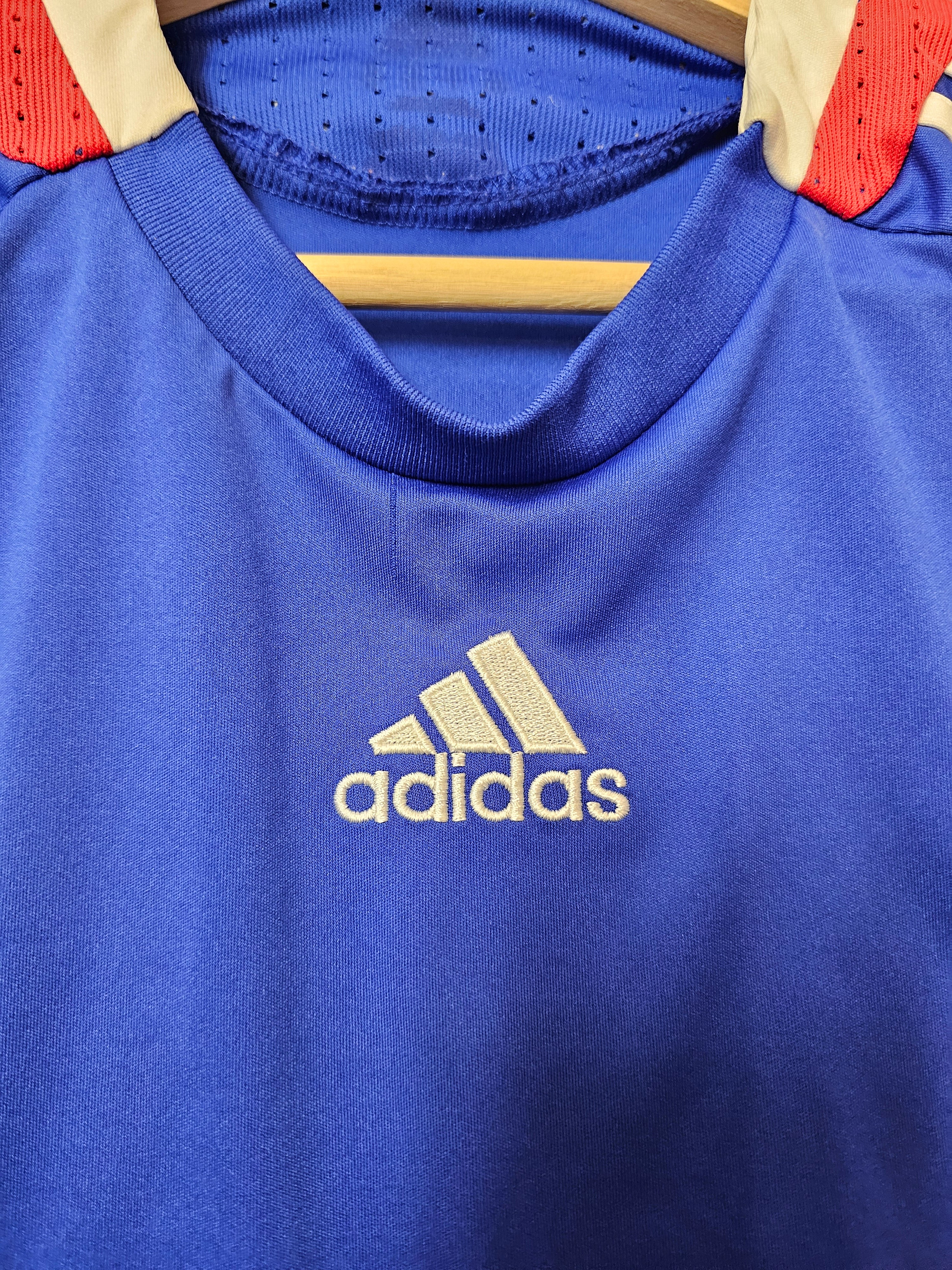 Adidas 07/08 France Home Soccer Jersey kit