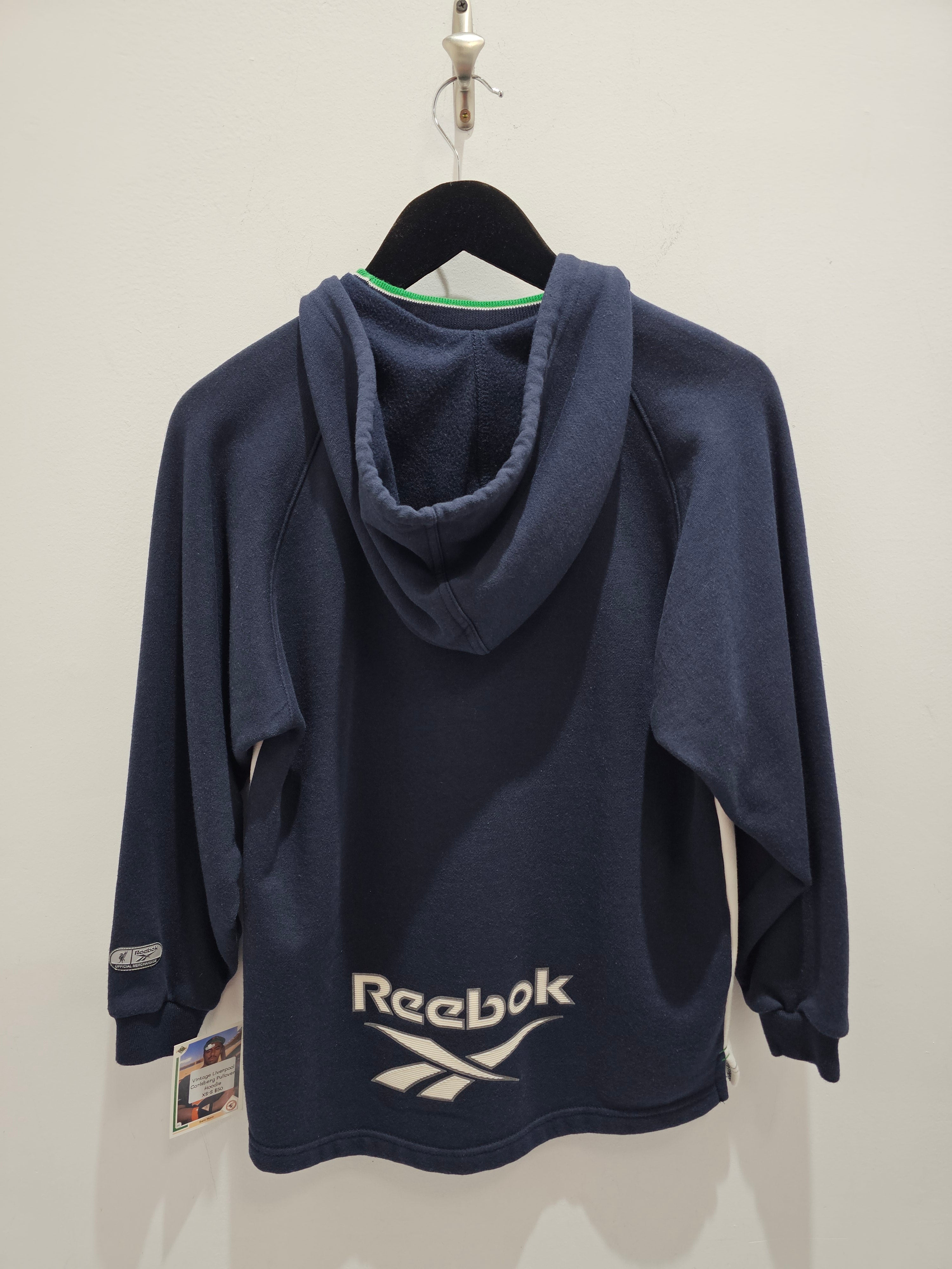 Reebok Liverpool FC carlsberg pullover hoodie