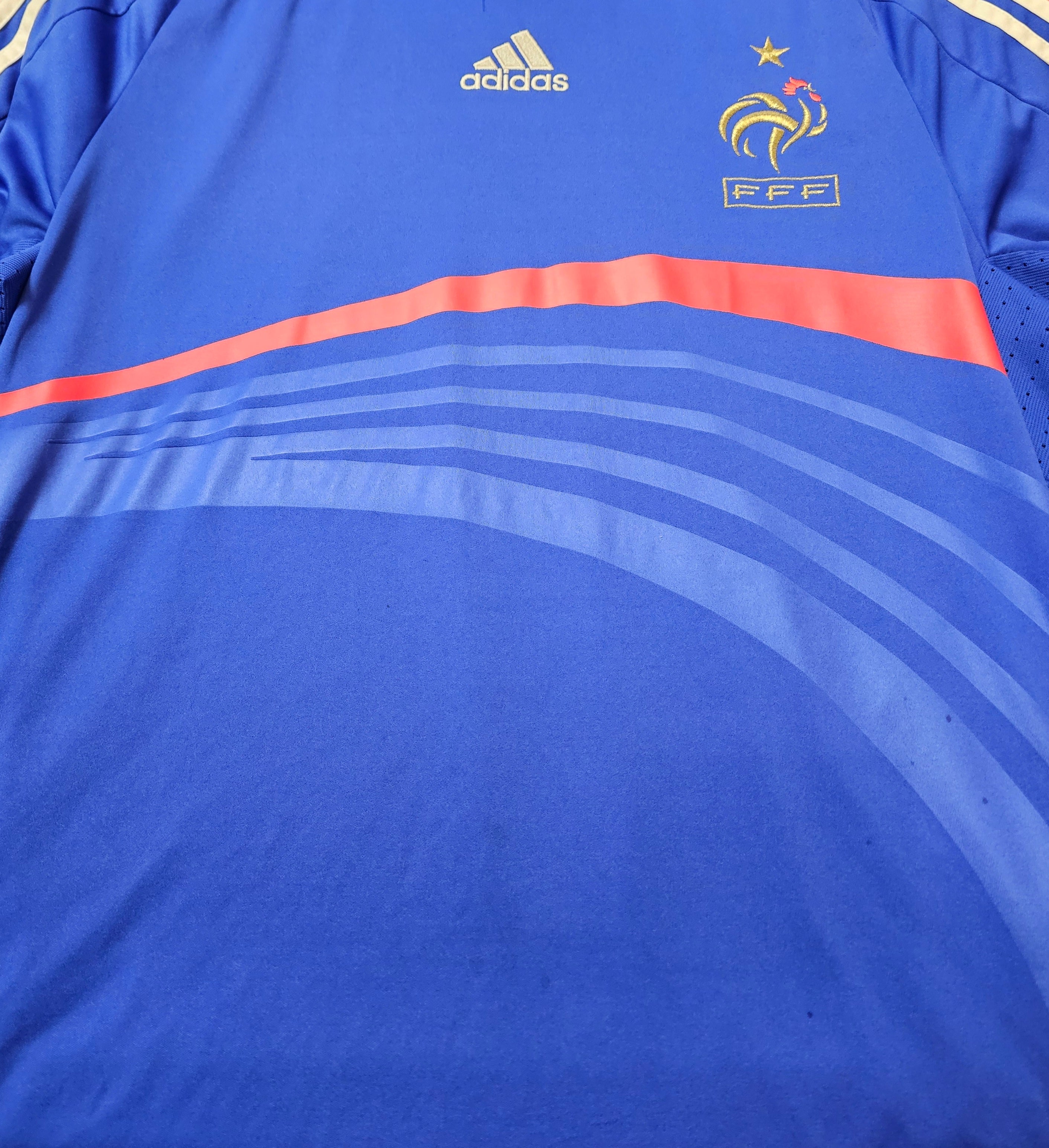 Adidas 07/08 France Home Soccer Jersey kit