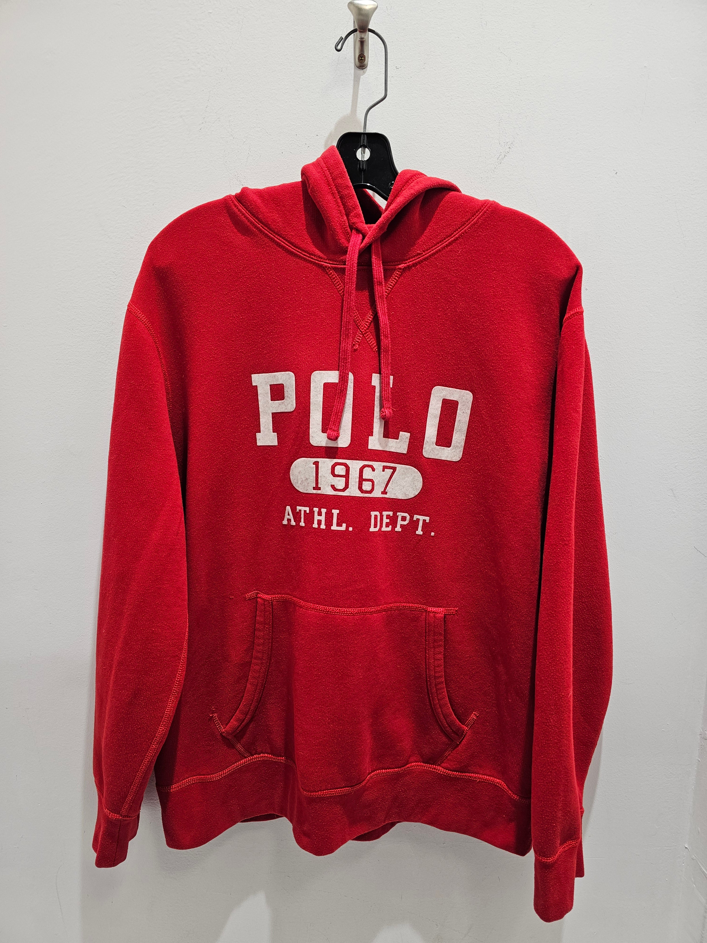 Polo ralphlauren 1967 Athl. Dept red pullover hoodie