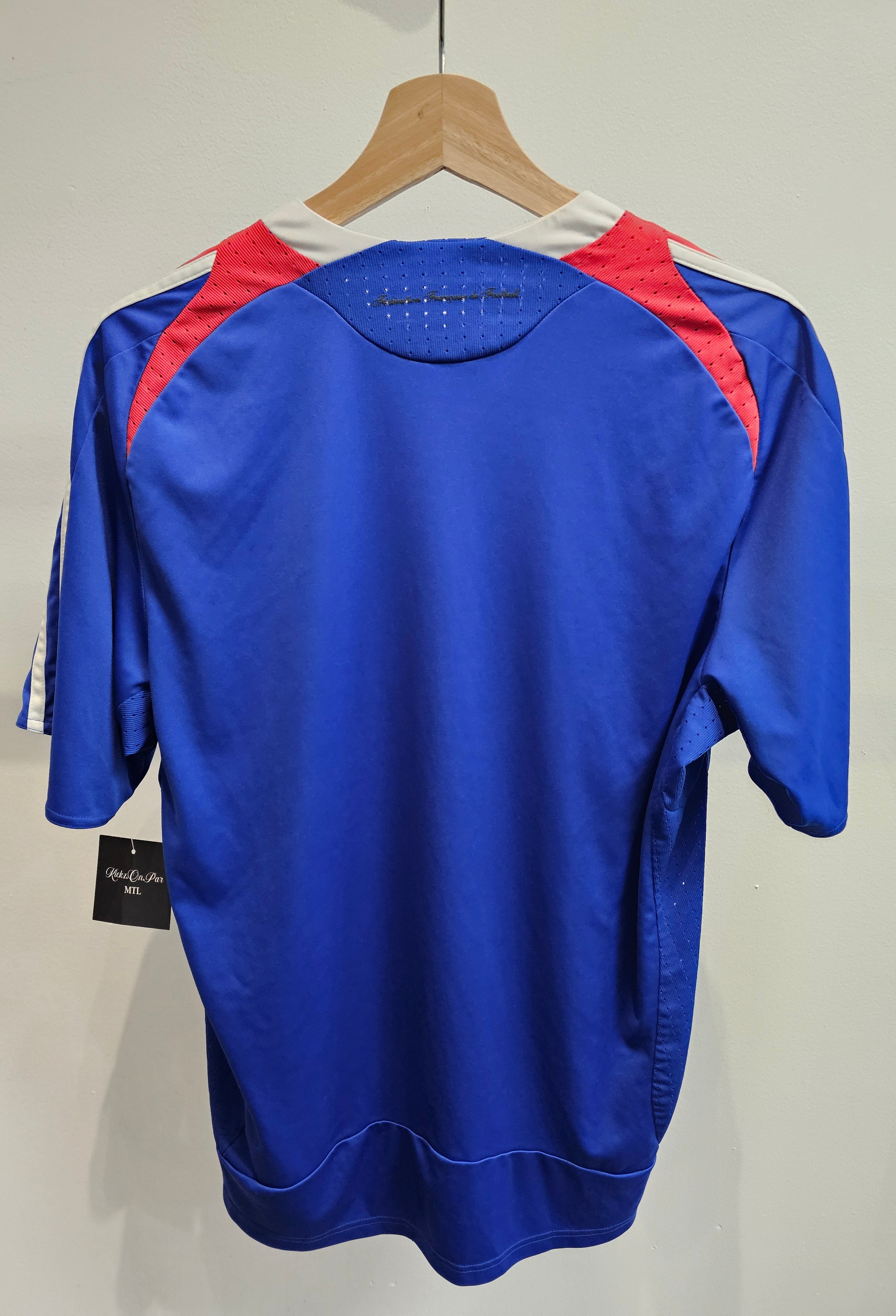 Adidas 07/08 France Home Soccer Jersey kit