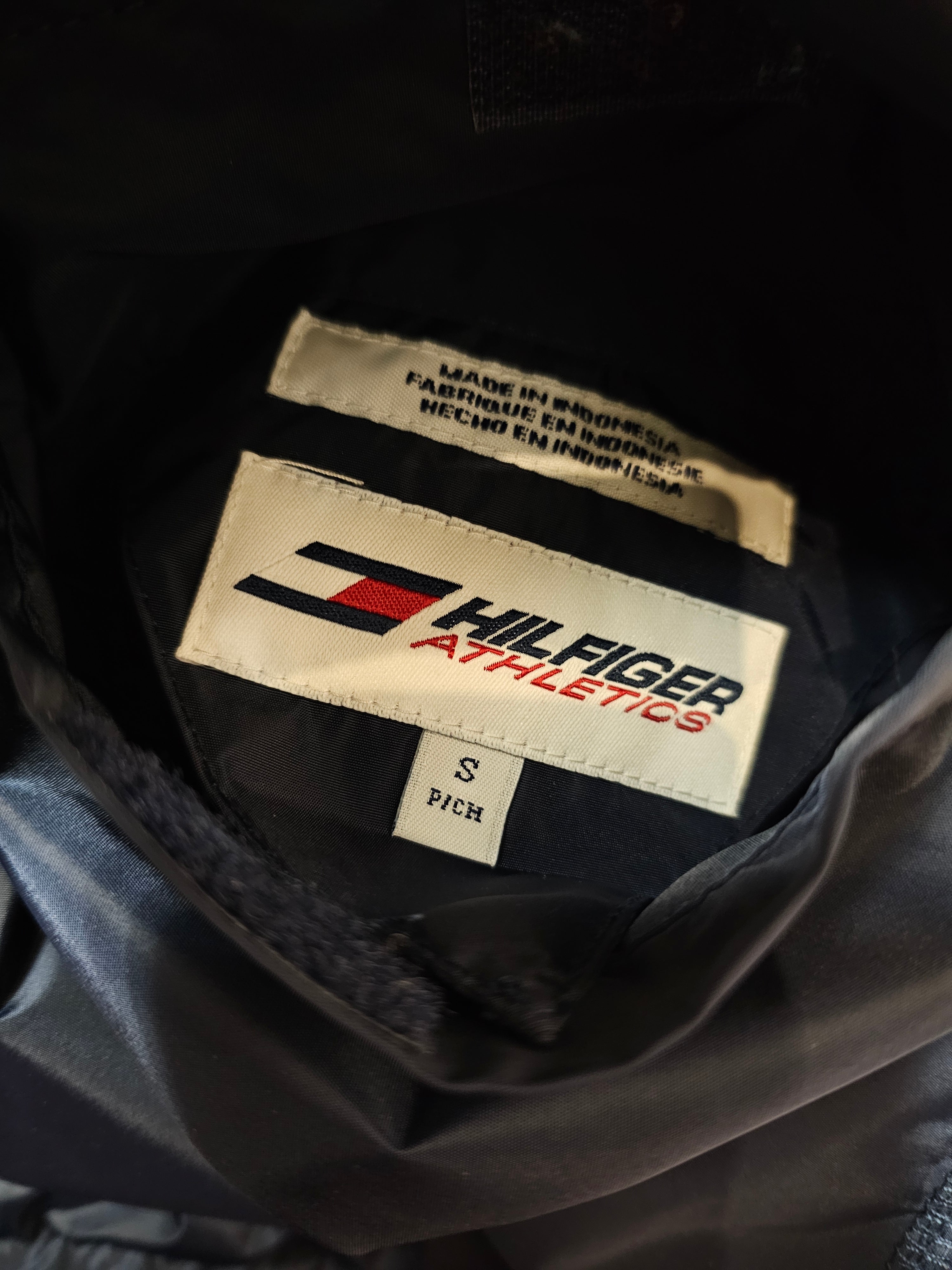 Tommy Hilfiger athletics quarter zip fleece windbreaker vest