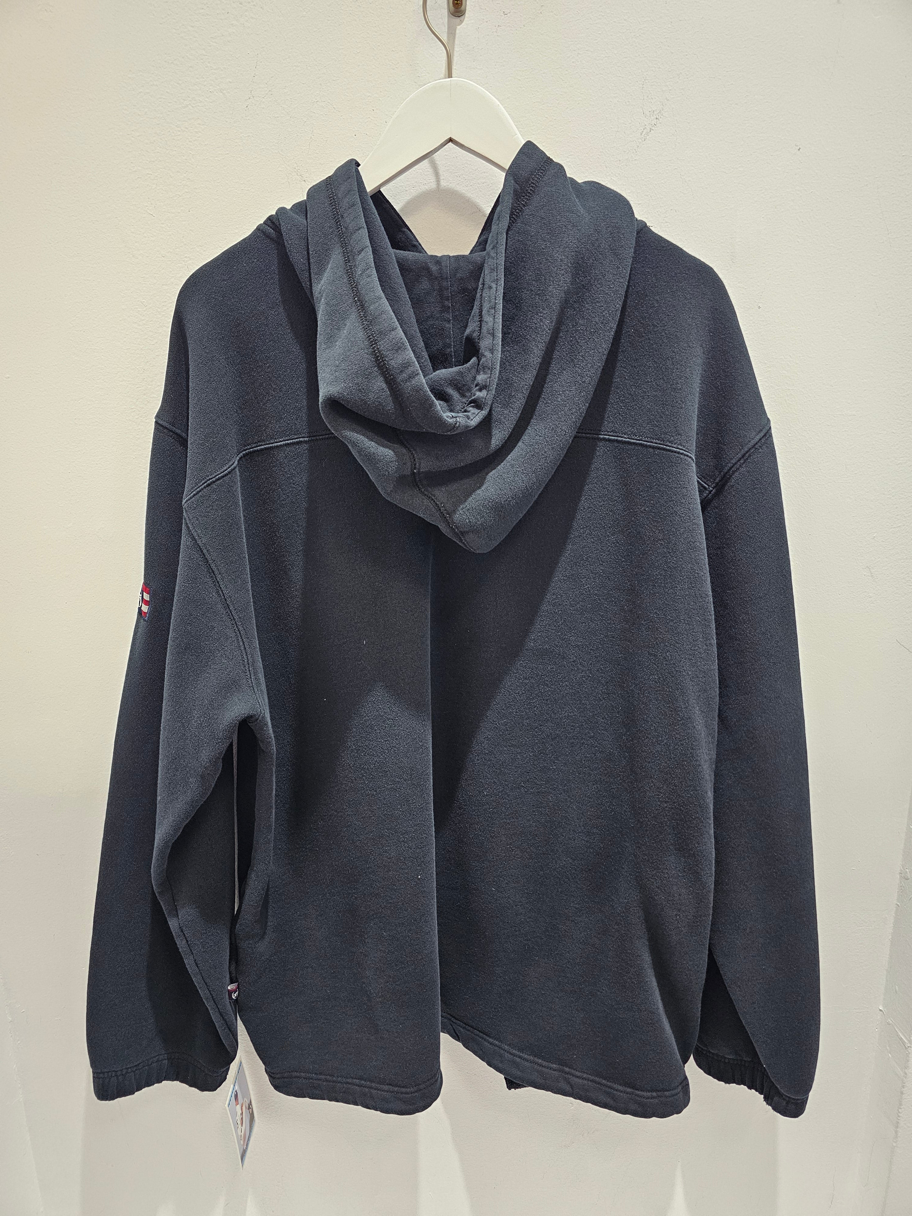 Y2k Phat farm arch logo black pullover hoodie