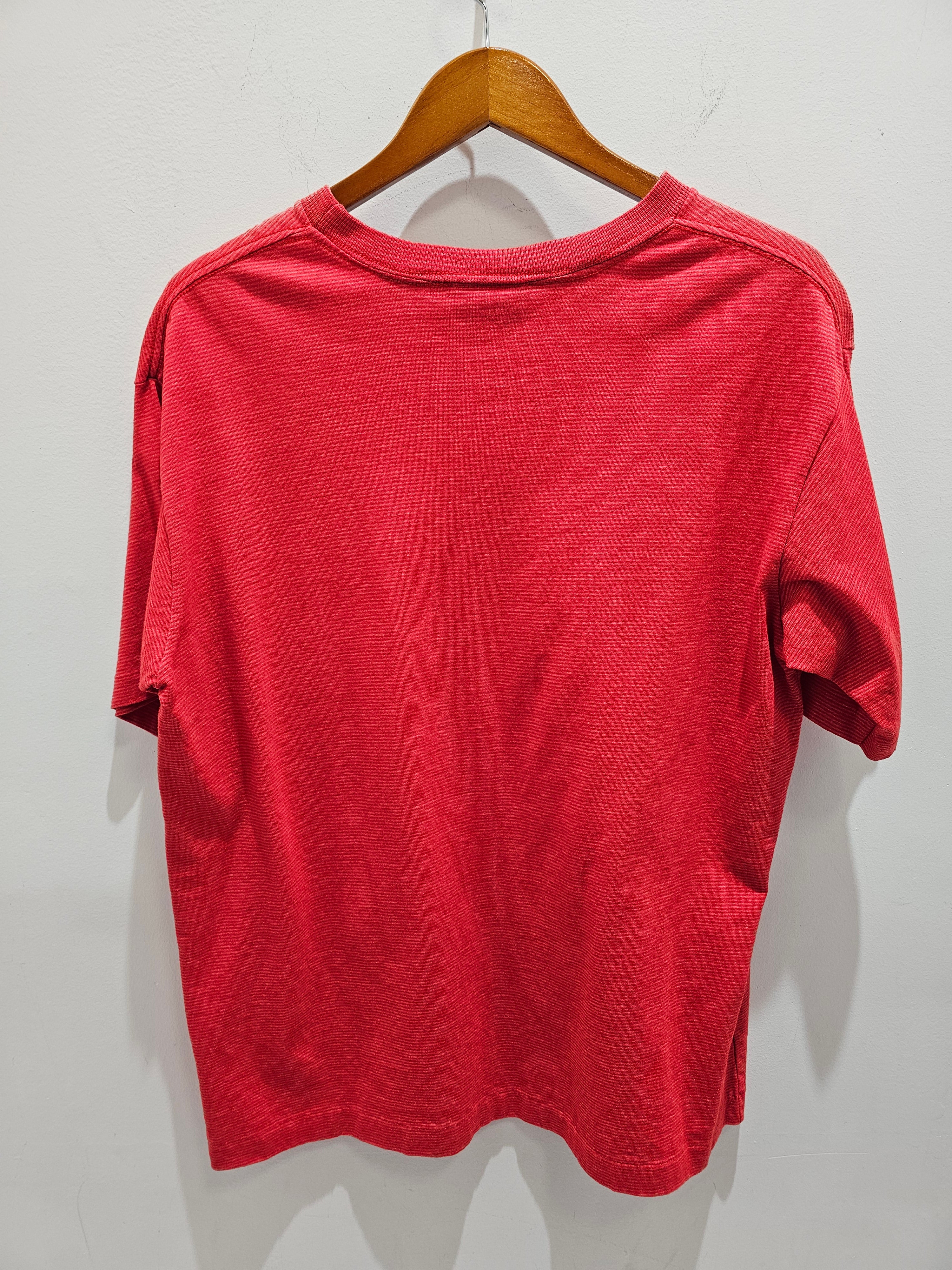 Vintage 93' Chicago Blackhawks woody sports red tshirt